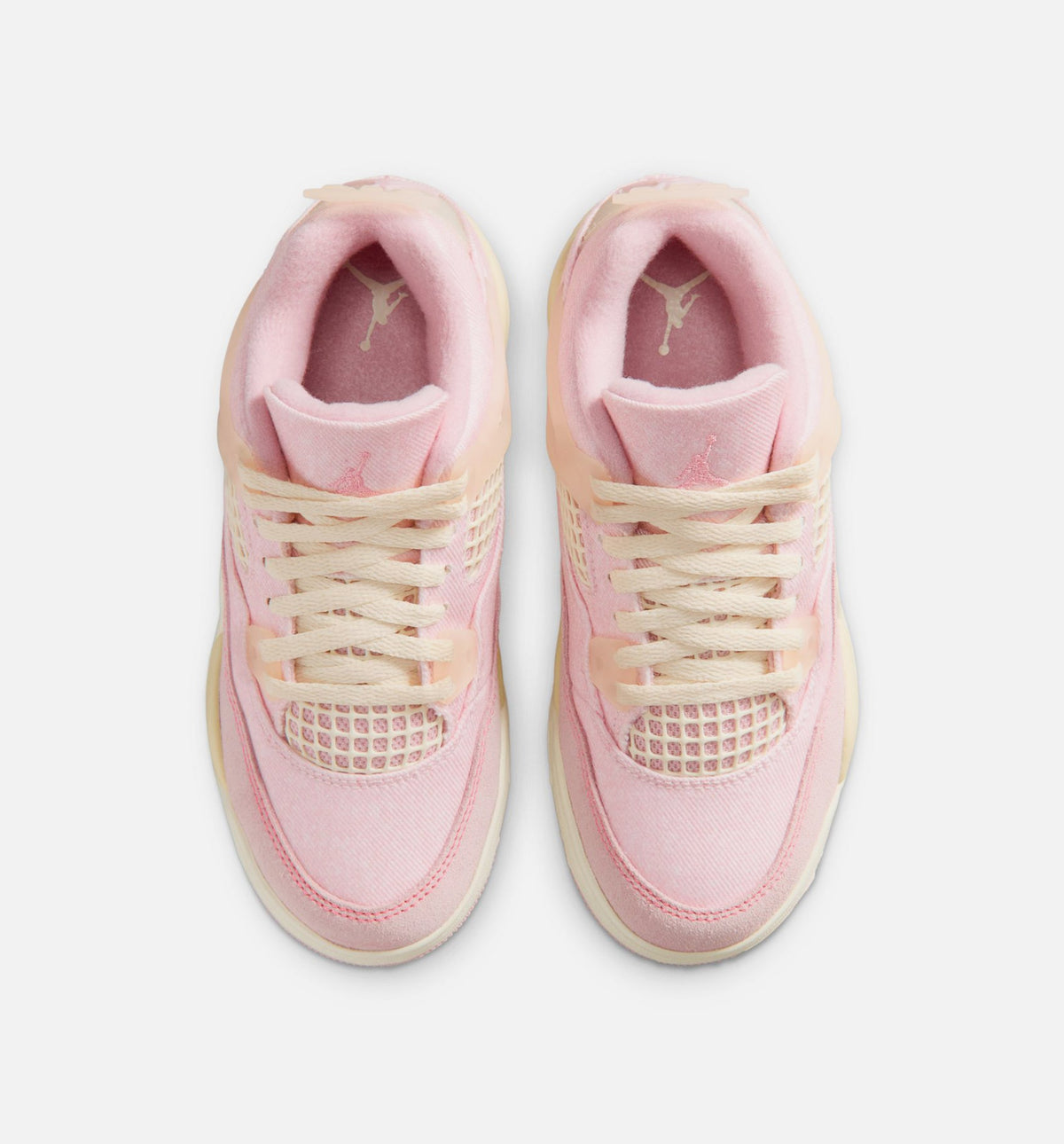 Air Jordan 4 Retro Pink Pearl and Iced Carmine Preschool Lifestyle Shoe