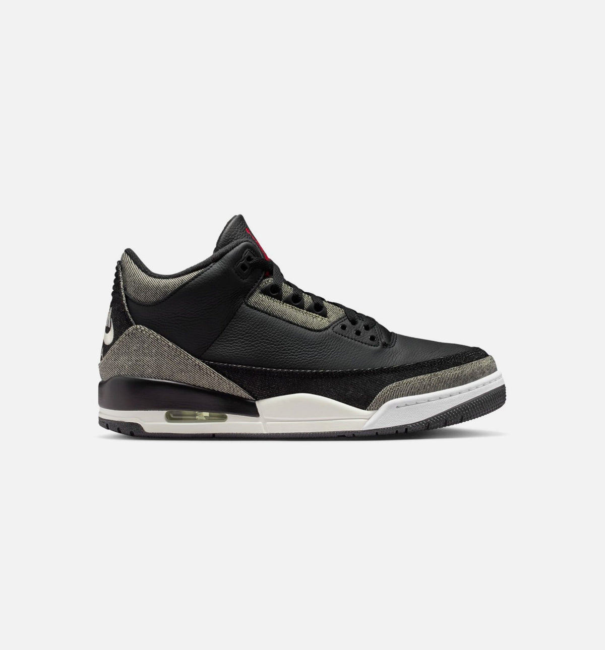 Air Jordan 3 x Levi's Black and White Men's Lifestyle Shoe