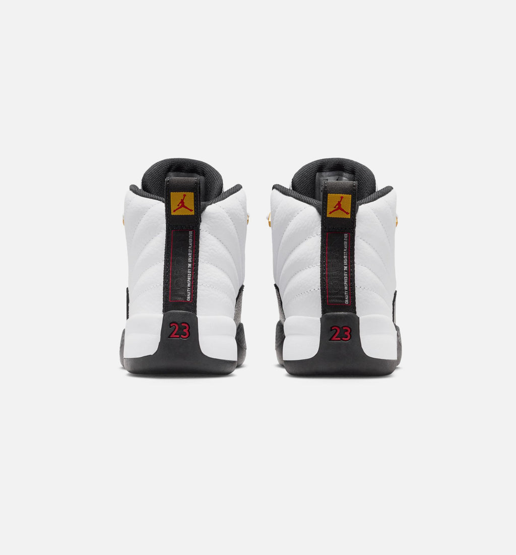 Air Jordan 12 Retro Taxi Preschool Lifestyle Shoe