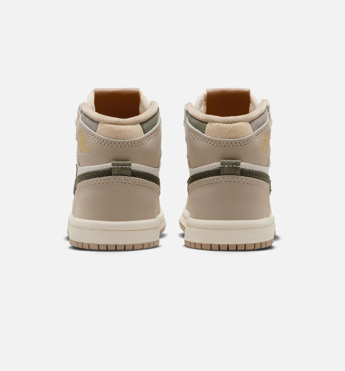Air Jordan 1 Retro High OG Khaki Infant/Toddler Lifestyle Shoe
