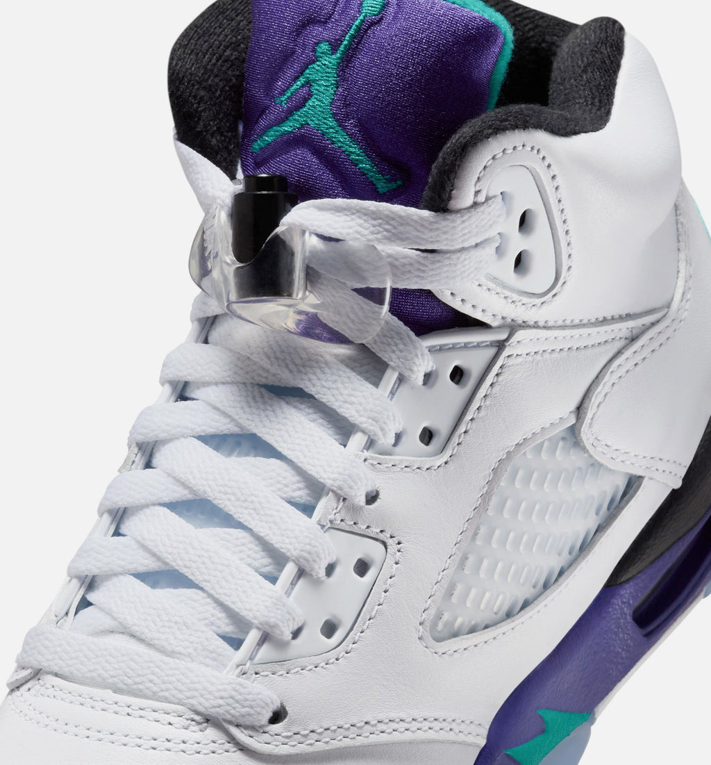 Air Jordan 5 Retro Grape Grade School Lifestyle Shoe