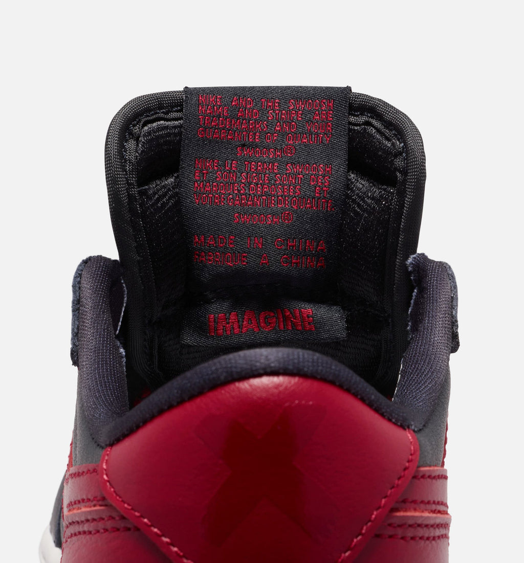 Air Jordan 1 Retro Low OG Banned Grade School Lifestyle Shoe