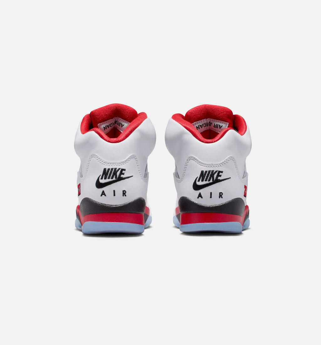 Air Jordan 5 Retro Fire Red Grade School Lifestyle Shoe