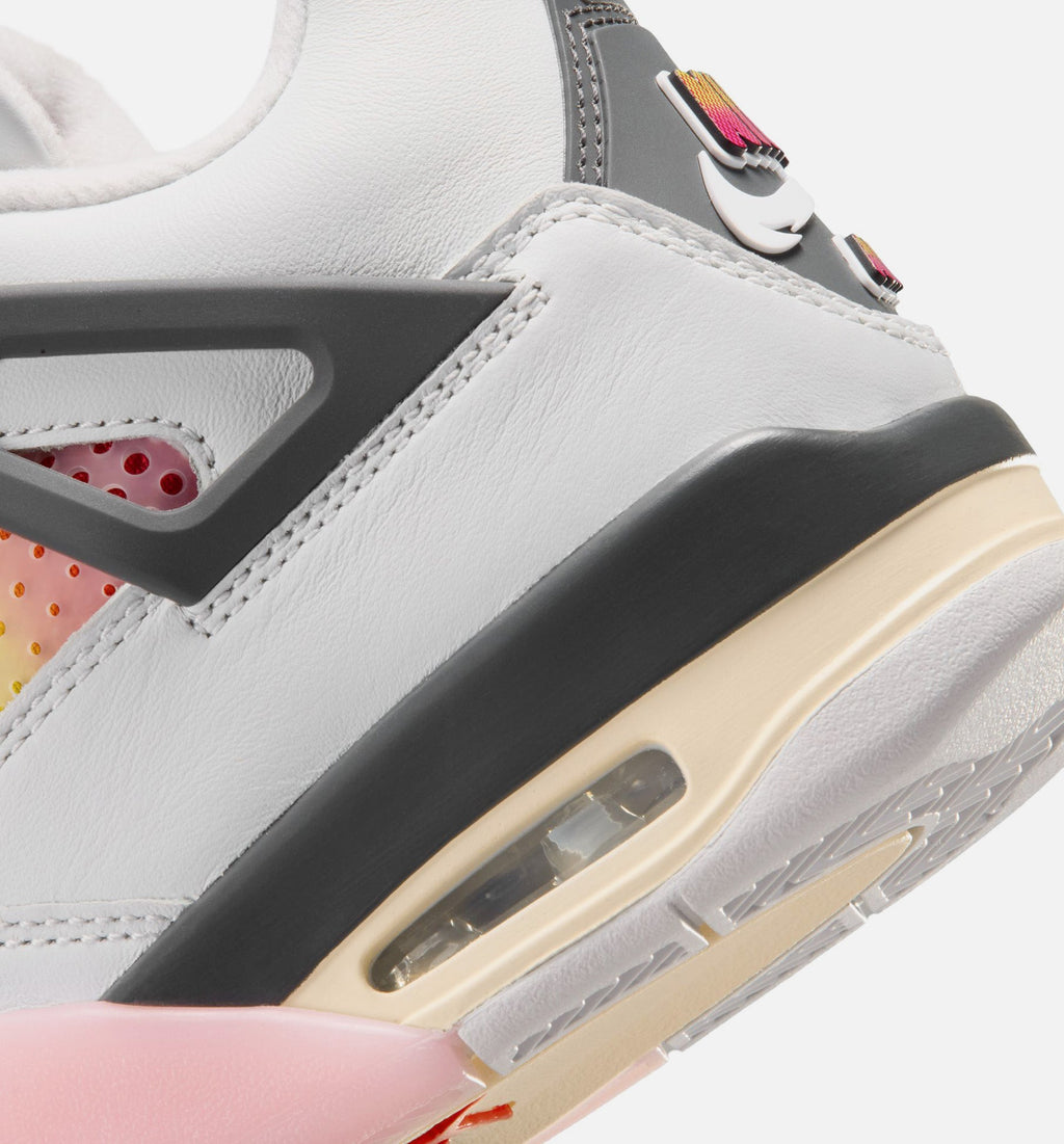 Air Jordan 4 Retro Comic Grade School Lifestyle Shoe