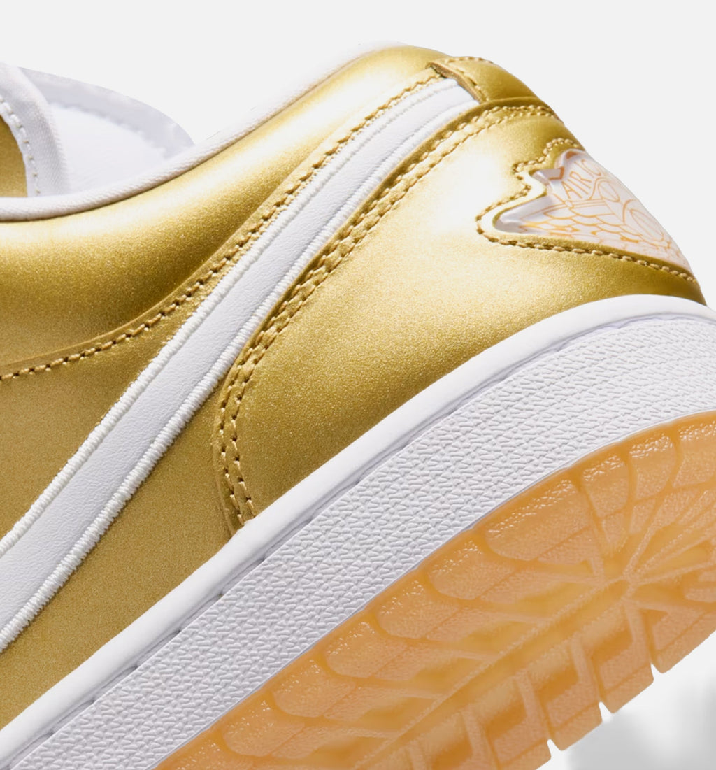 Air Jordan 1 Low Gold Women's Lifestyle Shoe