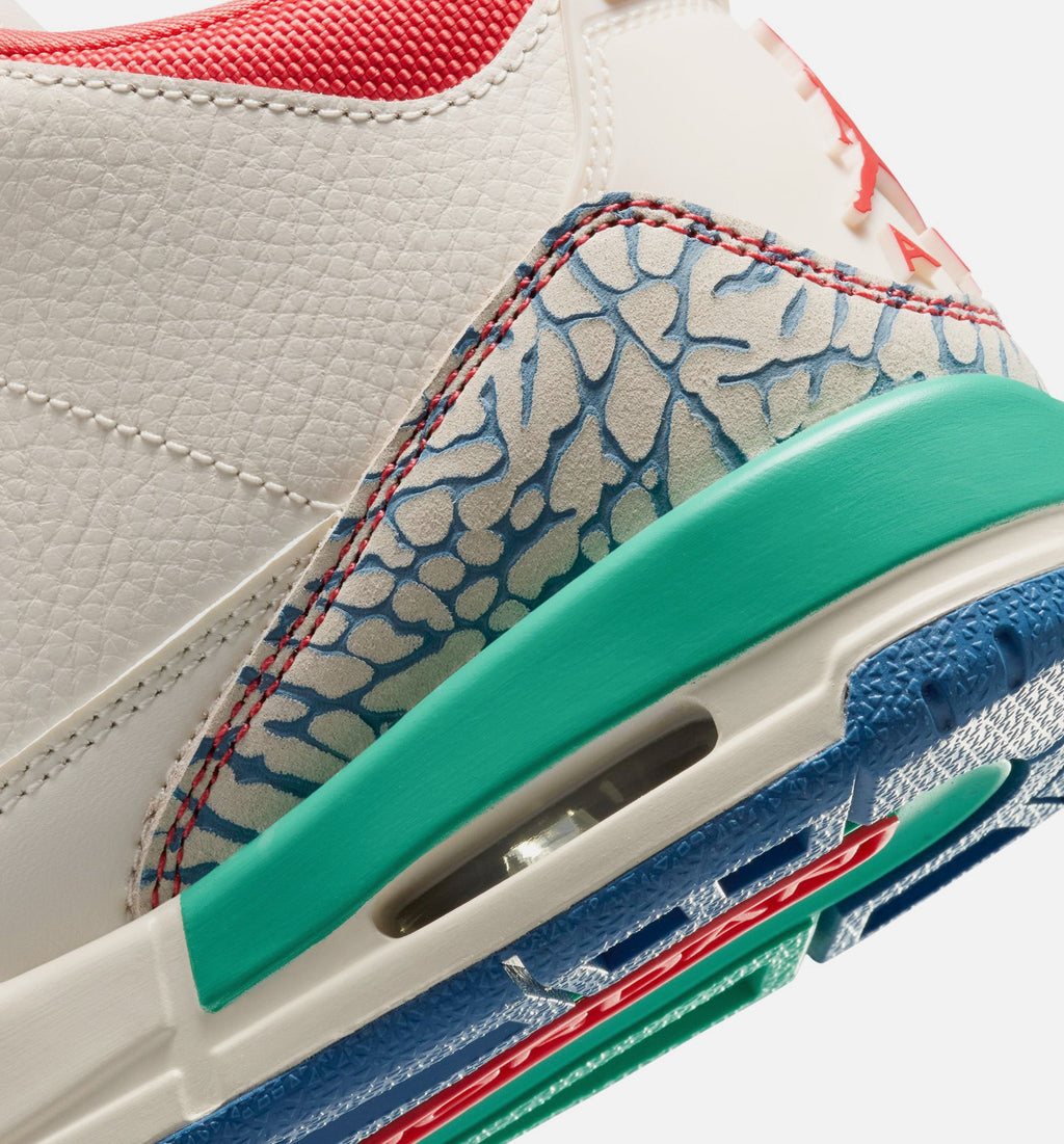 Air Jordan 3 Retro Play Your Way Grade School Lifestyle Shoe