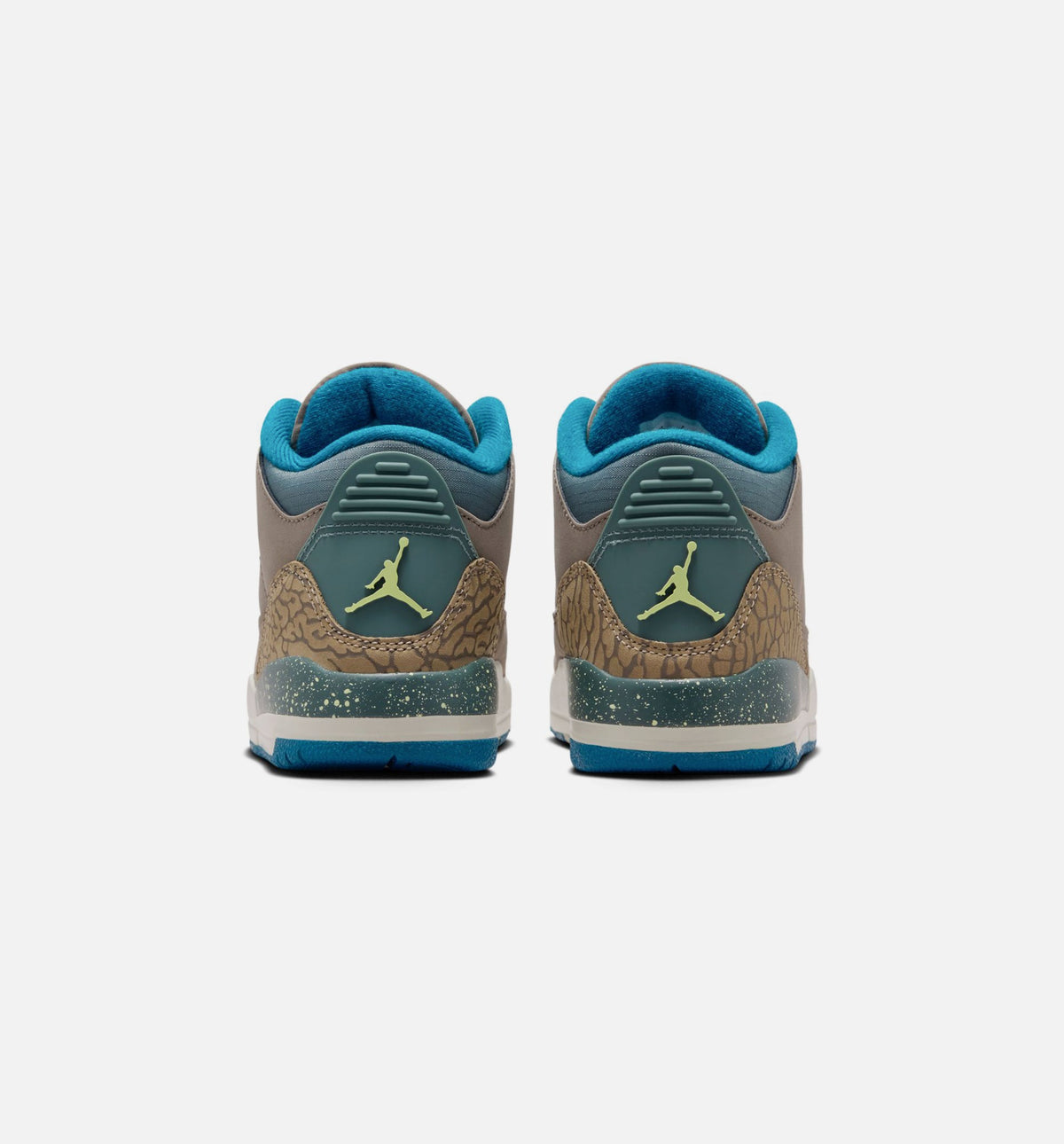 Air Jordan 3 Retro Olive Grey Preschool Lifestyle Shoe