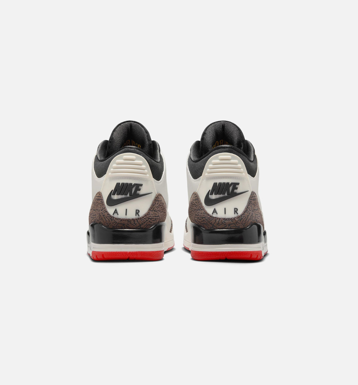 Air Jordan 3 Retro Sail and University Red Men's Lifestyle Shoe
