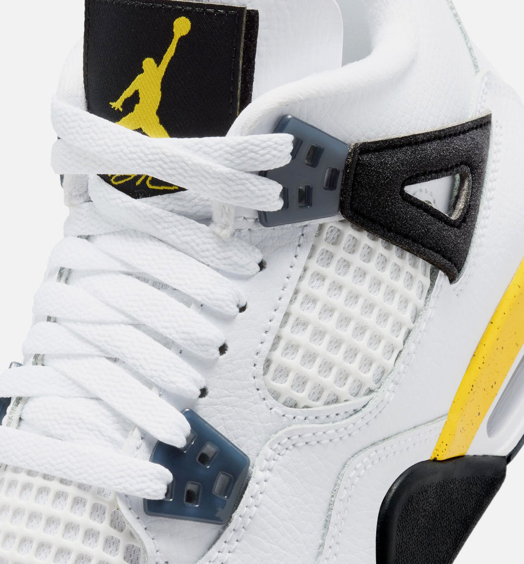 Air Jordan 4 Retro Rare Air Tour Yellow Grade School Lifestyle Shoe