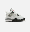 Air Jordan 4 Retro White Cement Infant/Toddler Lifestyle Shoe