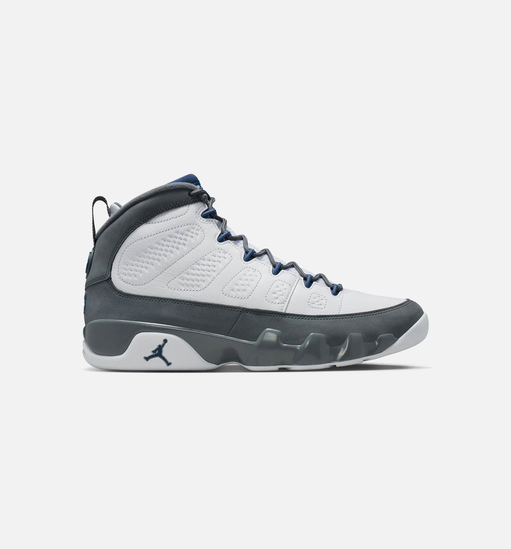 Air Jordan 9 Retro Flint Grey and French Blue Men's Lifestyle Shoe