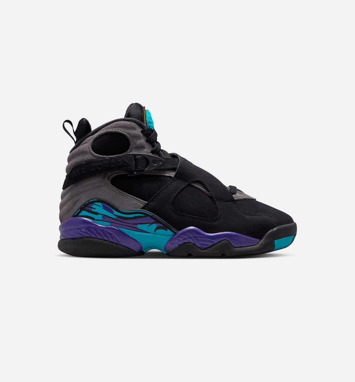Air Jordan 8 Retro Aqua Grade School Lifestyle Shoe