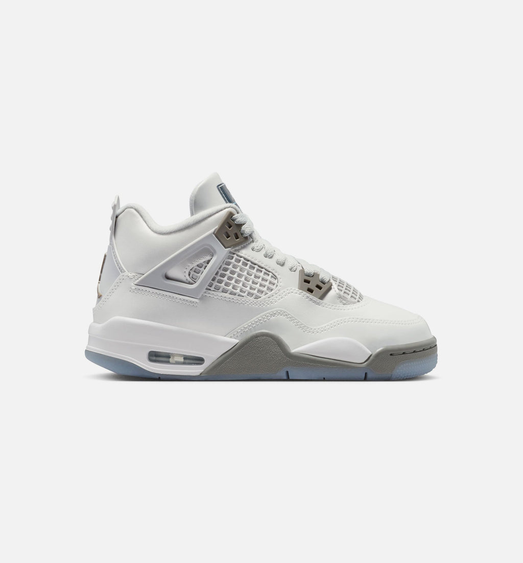 Air Jordan 4 Retro Blue Chill Grade School Lifestyle Shoe