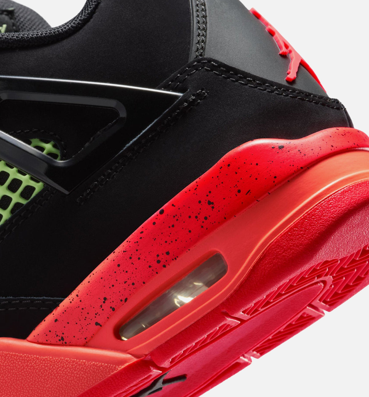 Air Jordan 4 Retro Black Infrared 23 Grade School Lifestyle Shoe