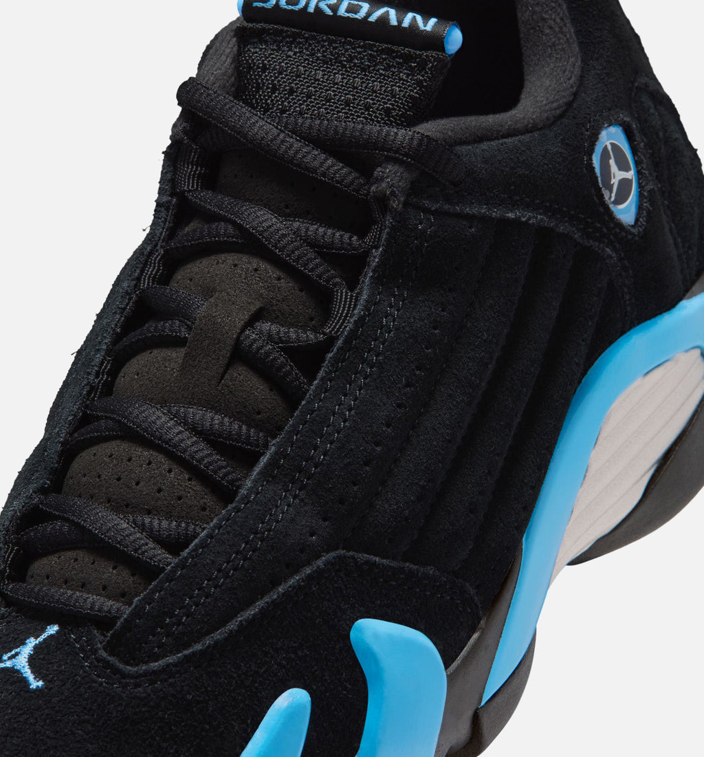 Air Jordan 14 Retro Black University Blue Grade School Lifestyle Shoe
