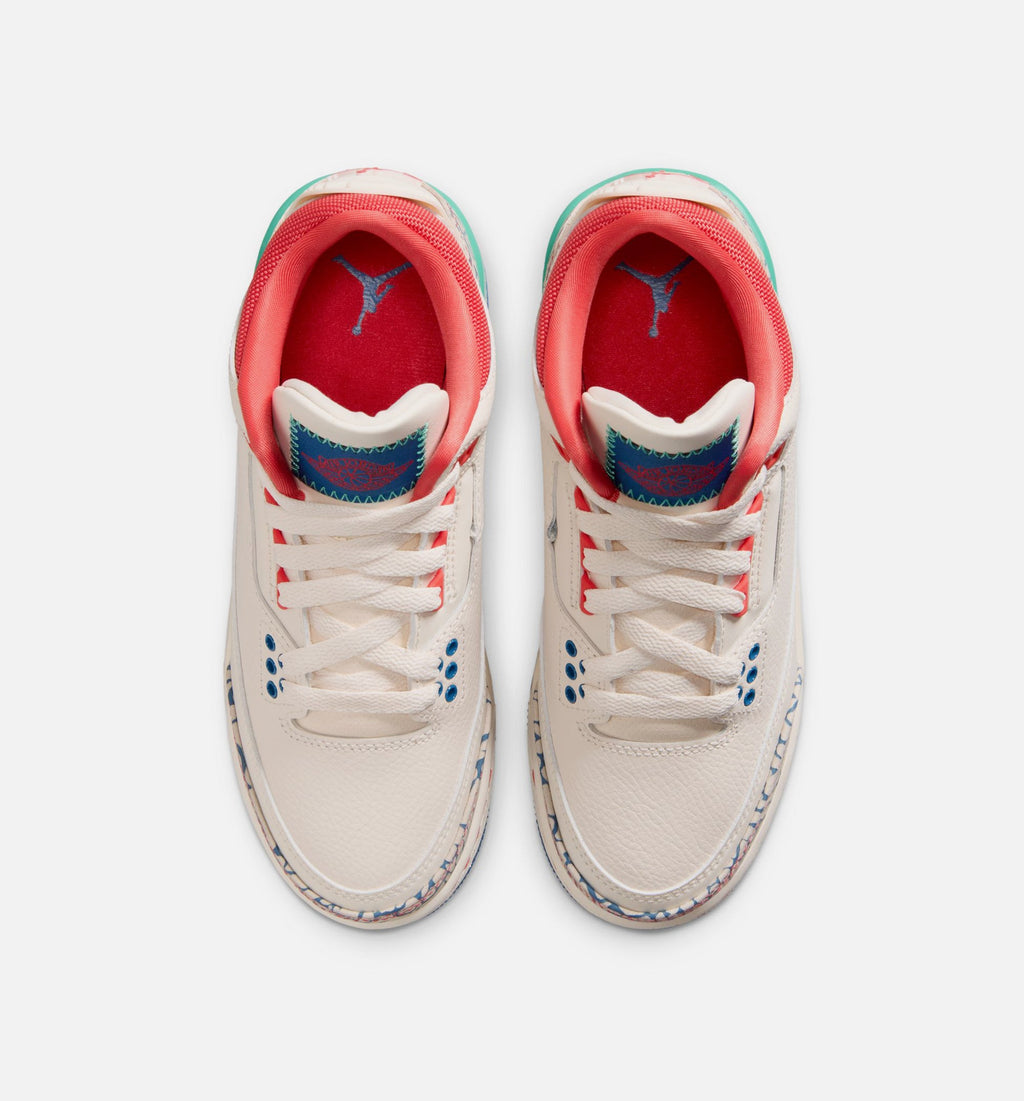 Air Jordan 3 Retro Play Your Way Grade School Lifestyle Shoe