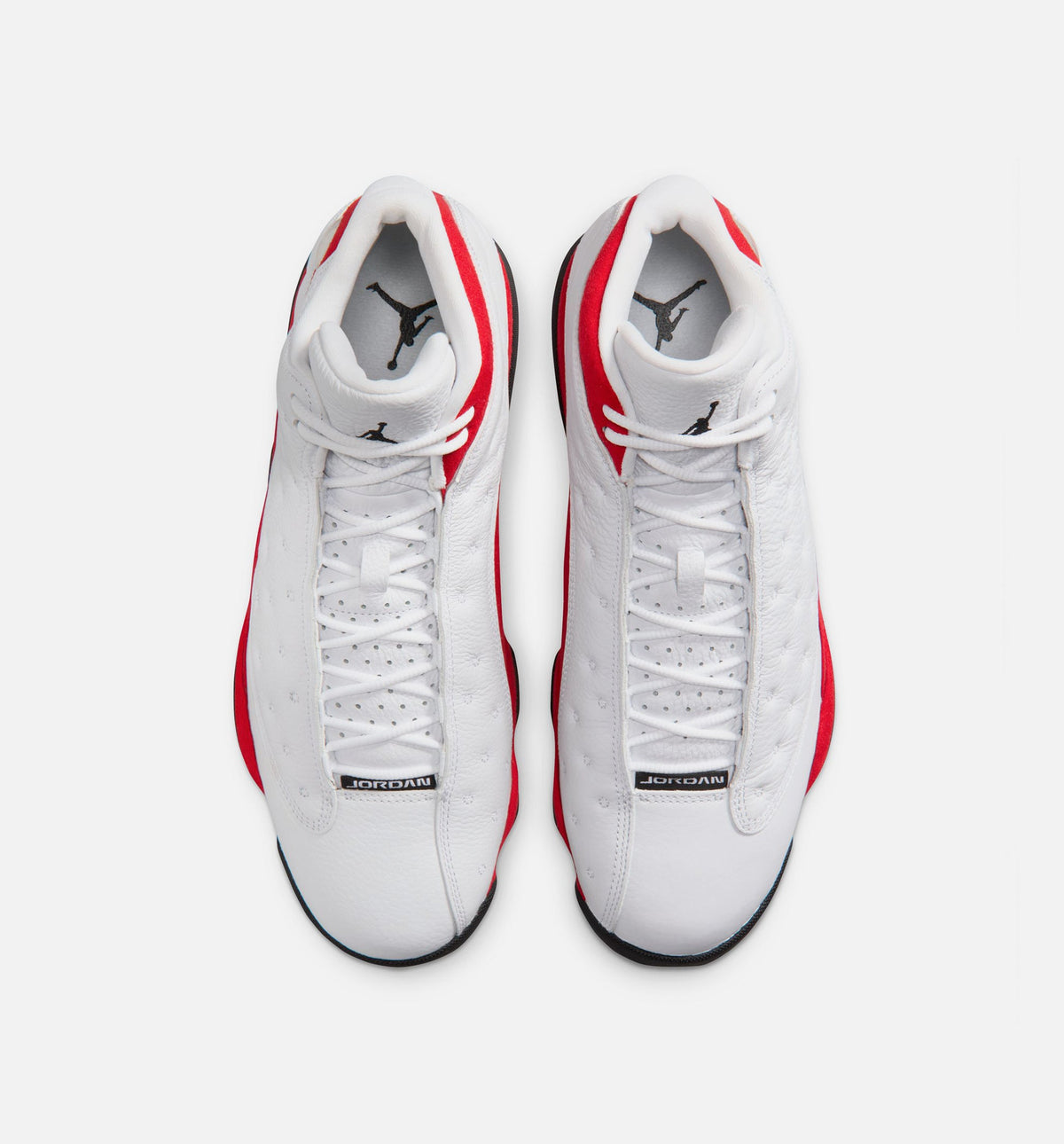 Air Jordan 13 Retro White and University Red Men's Lifestyle Shoe