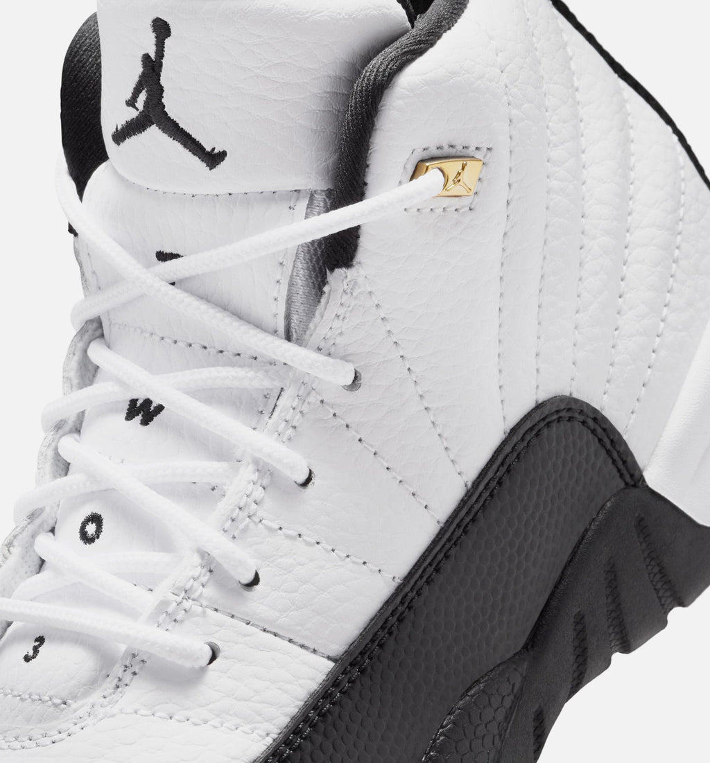 Air Jordan 12 Retro Taxi Preschool Lifestyle Shoe
